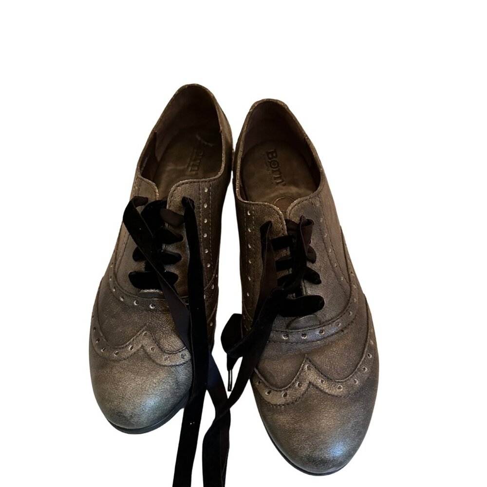 Born Gray Oxfords 8.5